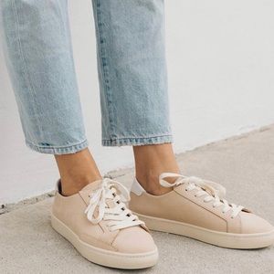 New Soludos Ibiza Classic Leather Sneakers